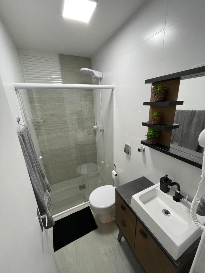 Loft Studio 204 No Kobrasol A 7Km De Floripa 상조제 외부 사진