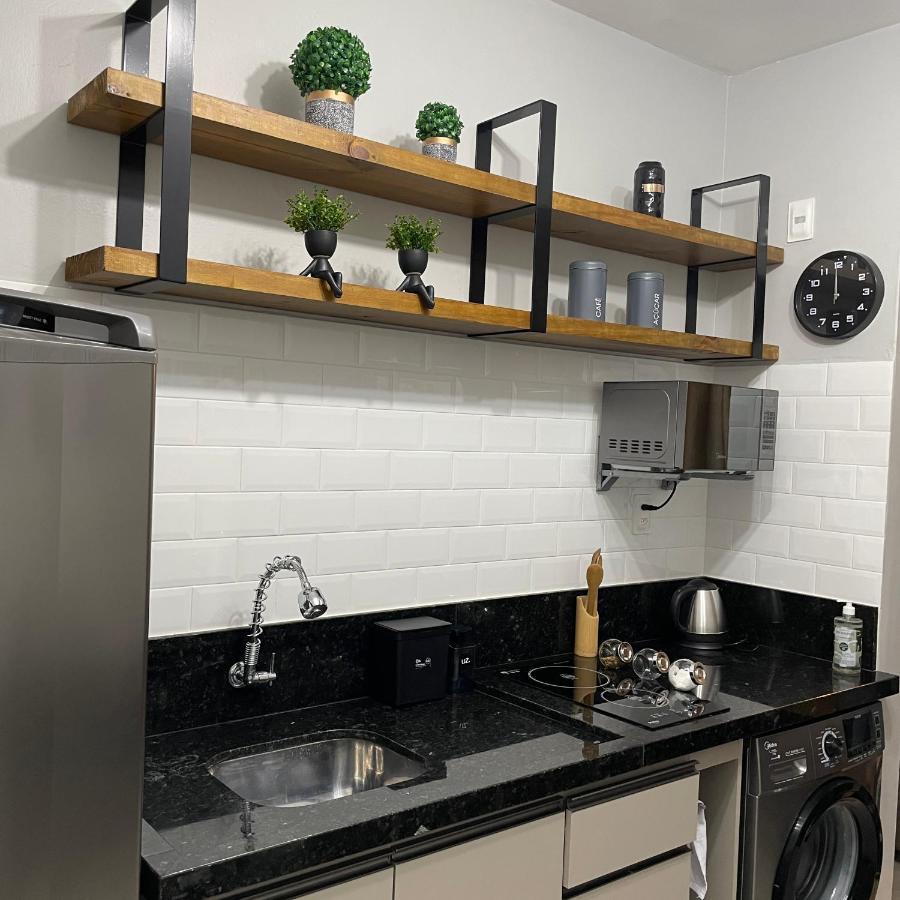 Loft Studio 204 No Kobrasol A 7Km De Floripa 상조제 외부 사진